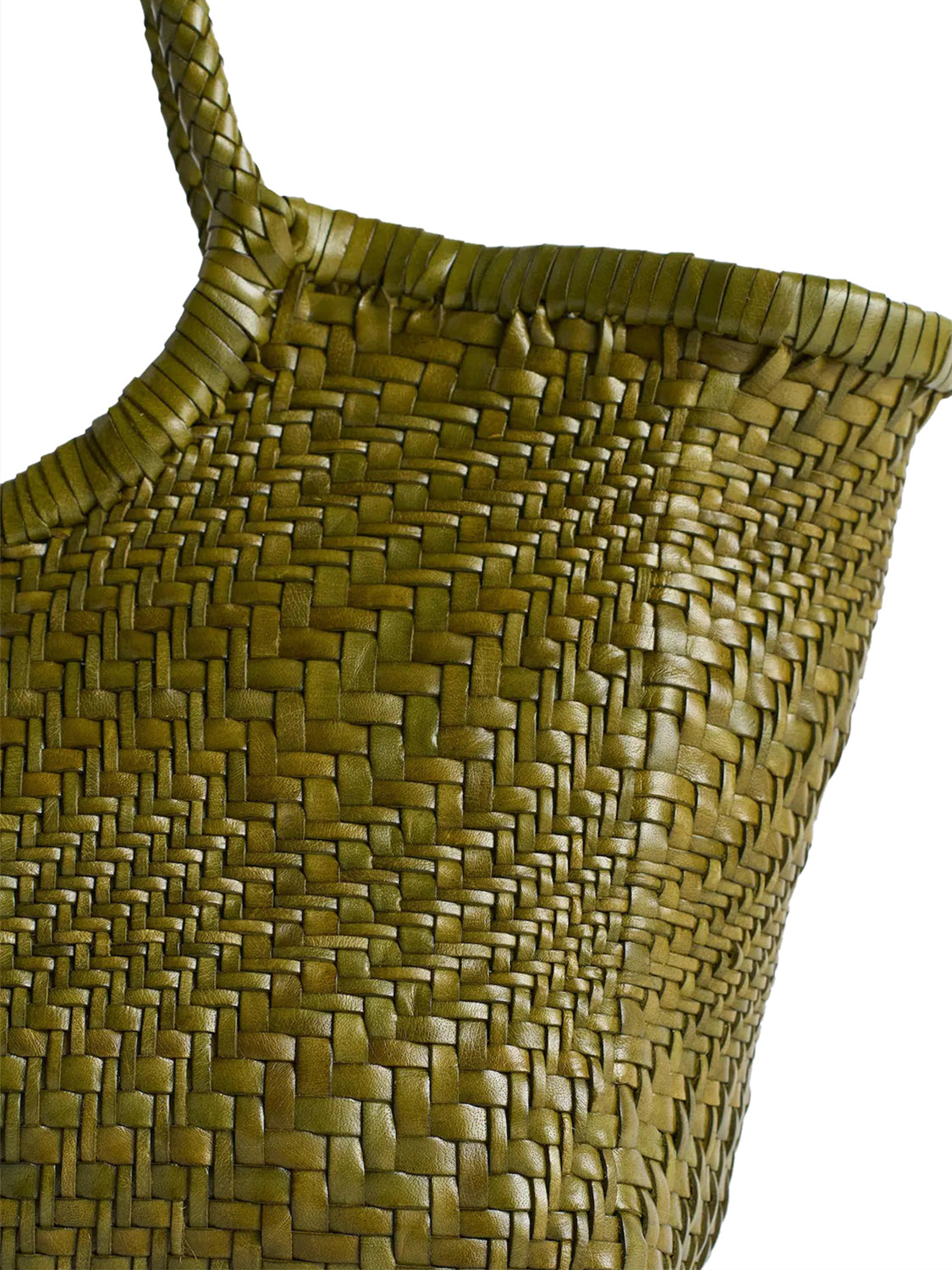 Borsa Nantucket Optical Basket DRAGON DIFFUSION Donna - Verde