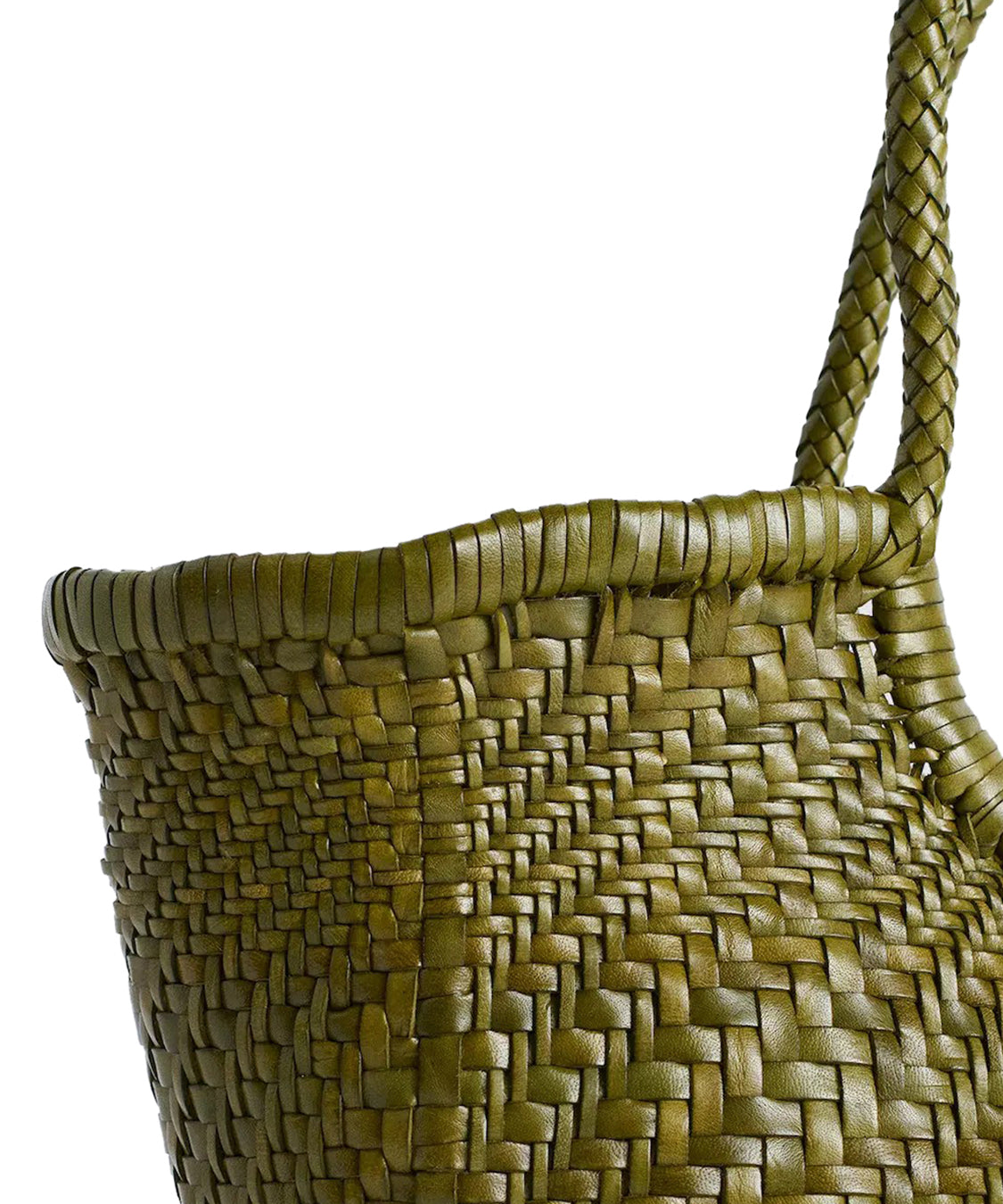 Borsa Nantucket Optical Basket DRAGON DIFFUSION Donna - Verde