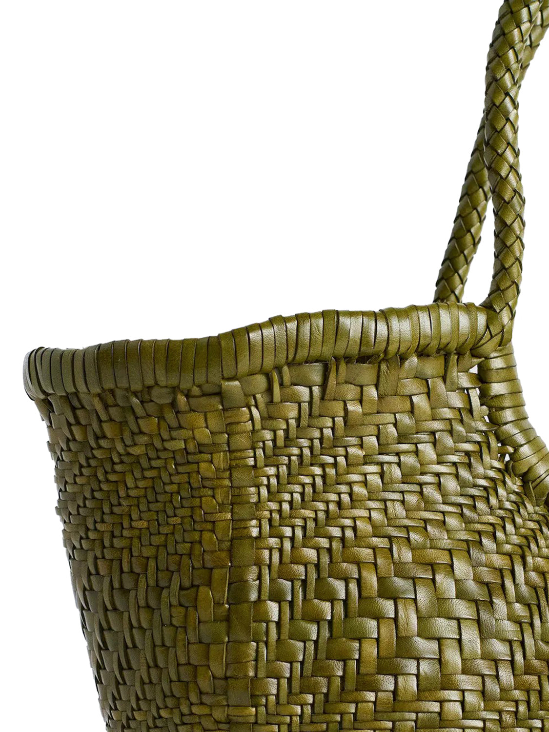 Borsa Nantucket Optical Basket DRAGON DIFFUSION Donna - Verde