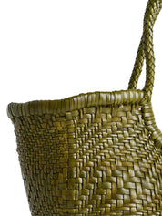 Borsa Nantucket Optical Basket DRAGON DIFFUSION Donna - Verde