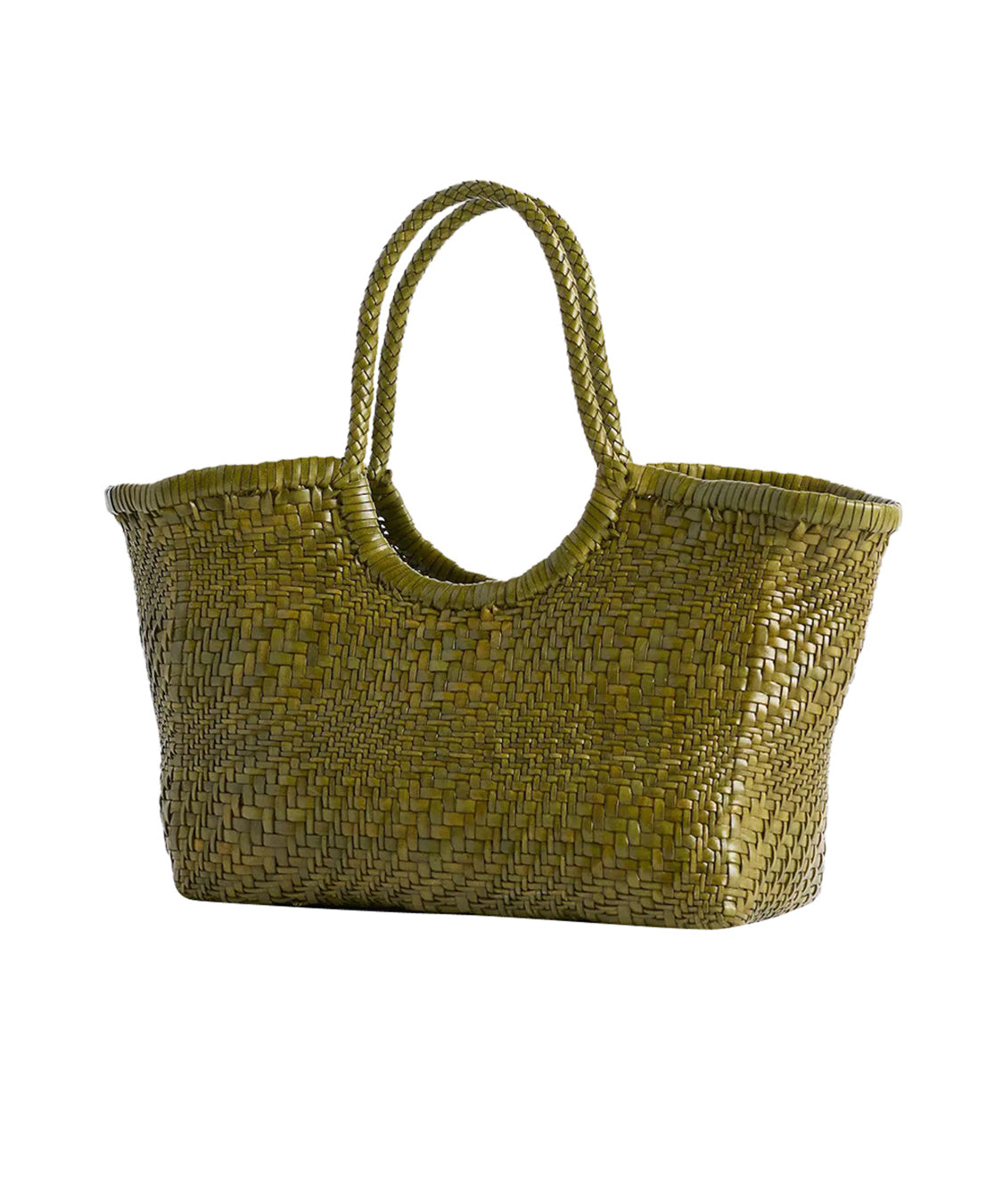 Borsa Nantucket Optical Basket DRAGON DIFFUSION Donna - Verde