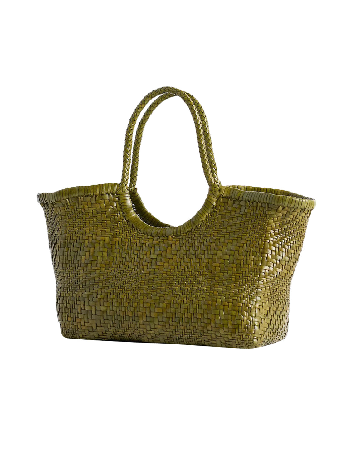 Borsa Nantucket Optical Basket DRAGON DIFFUSION Donna - Verde