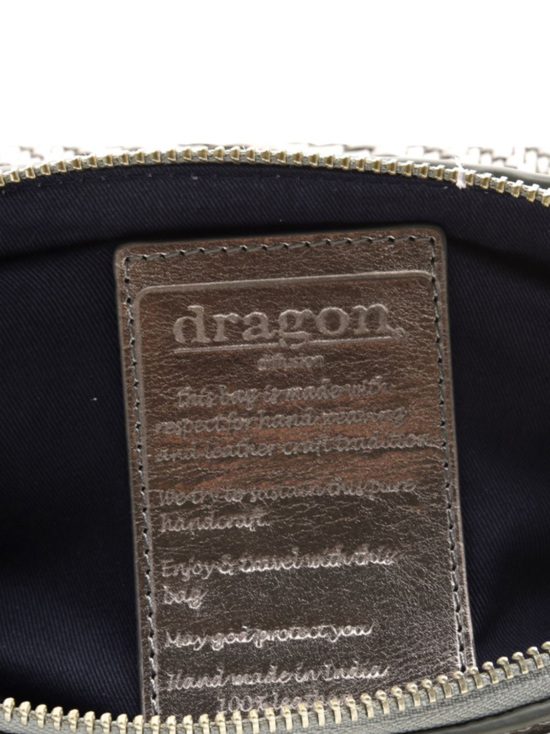 Pochette Fellini Optical DRAGON DIFFUSION Donna - Argento
