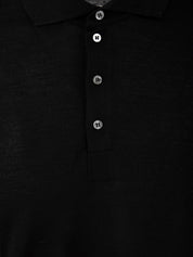 Polo manica lunga rasata DRUMOHR Uomo - Nero