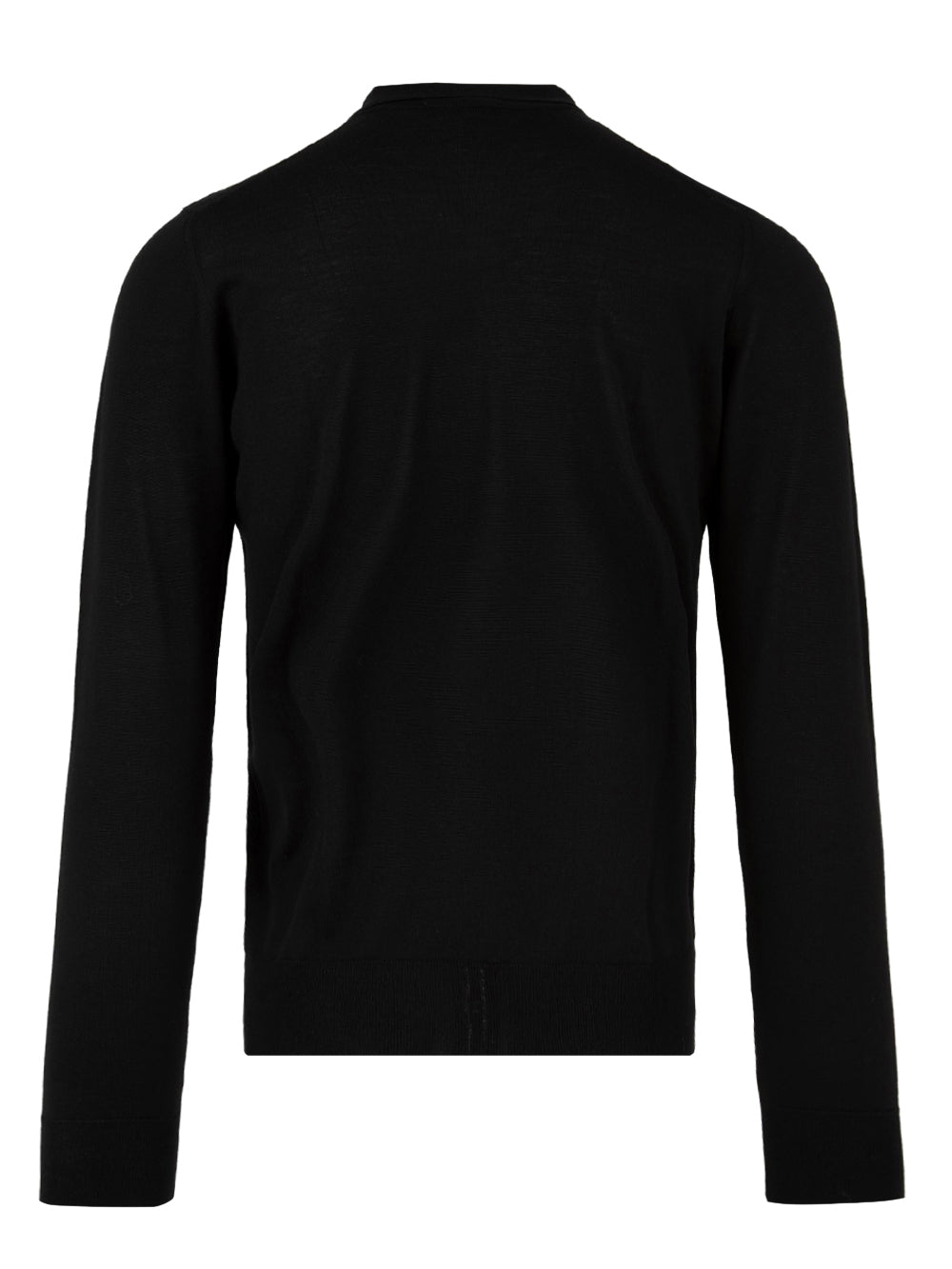 Polo manica lunga rasata DRUMOHR Uomo - Nero
