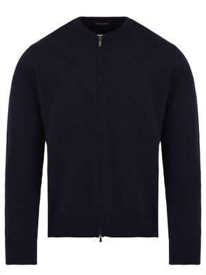 Bomber con zip Punto Stoffa DRUMOHR Uomo - Blue