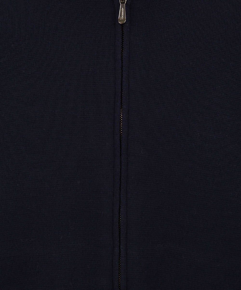 Bomber con zip Punto Stoffa DRUMOHR Uomo - Blue