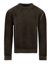 Maglione a coste DRUMOHR Uomo - Nero