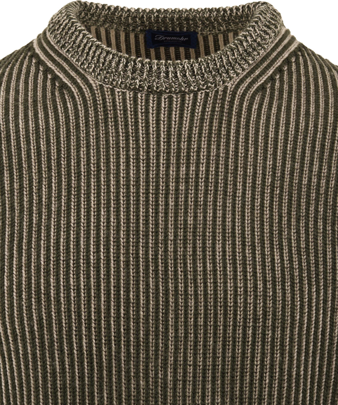 Maglione a coste DRUMOHR Uomo - Verde