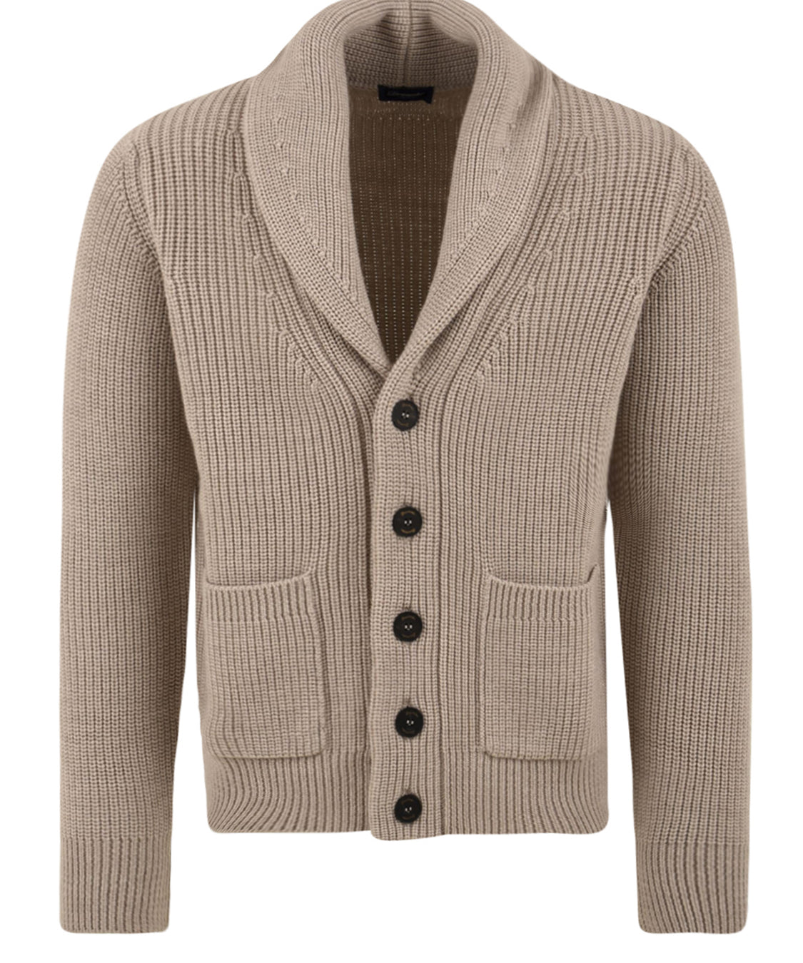 Cardigan con scialle DRUMOHR Uomo - Beige