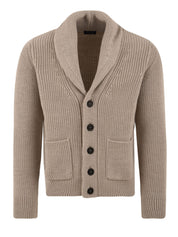 Cardigan con scialle DRUMOHR Uomo - Beige