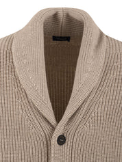 Cardigan con scialle DRUMOHR Uomo - Beige