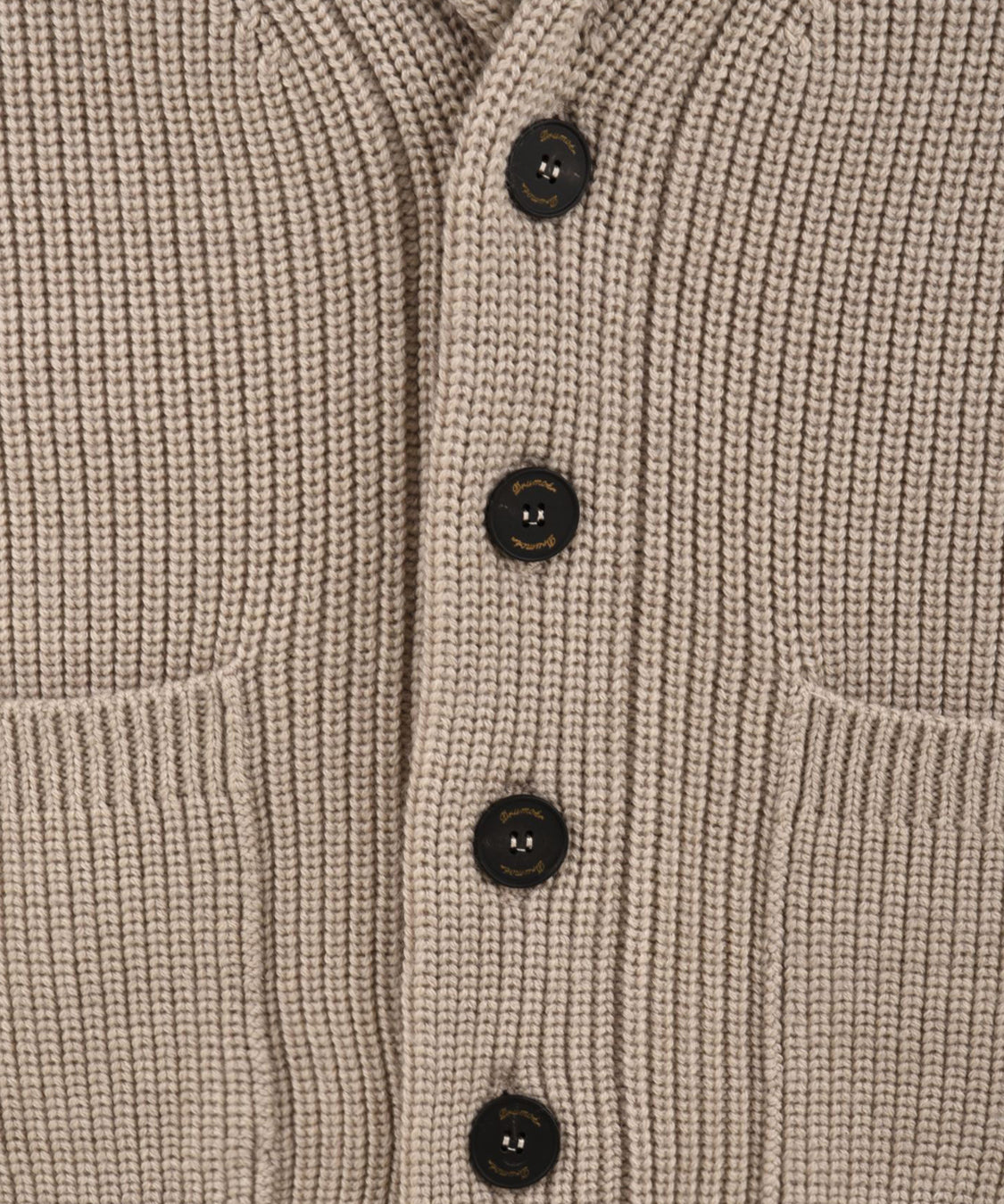Cardigan con scialle DRUMOHR Uomo - Beige