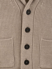 Cardigan con scialle DRUMOHR Uomo - Beige