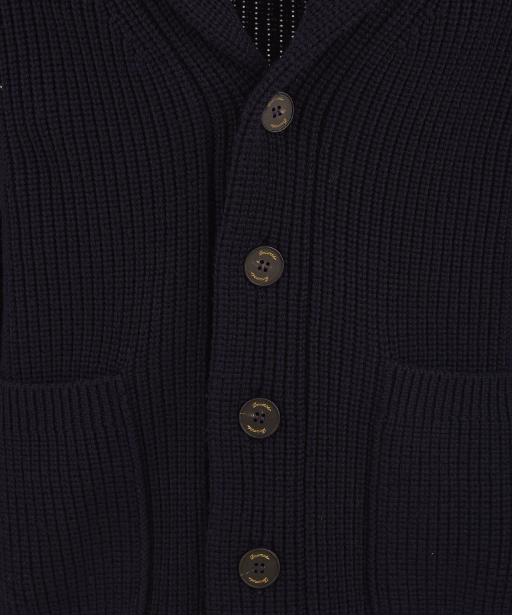 Cardigan con scialle DRUMOHR Uomo - Blue