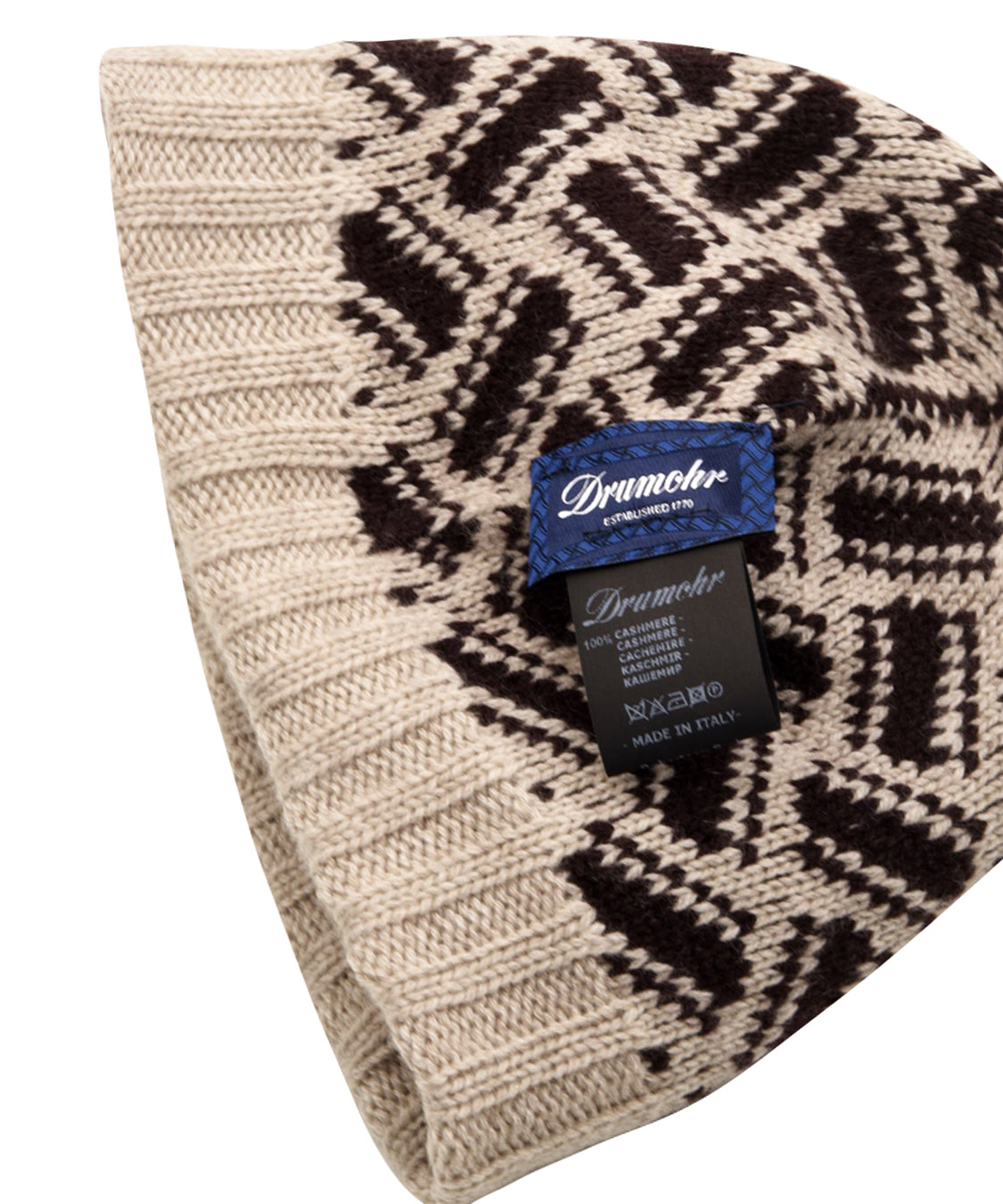 Cappello a cuffia Biscottino reversibile DRUMOHR Uomo - Beige