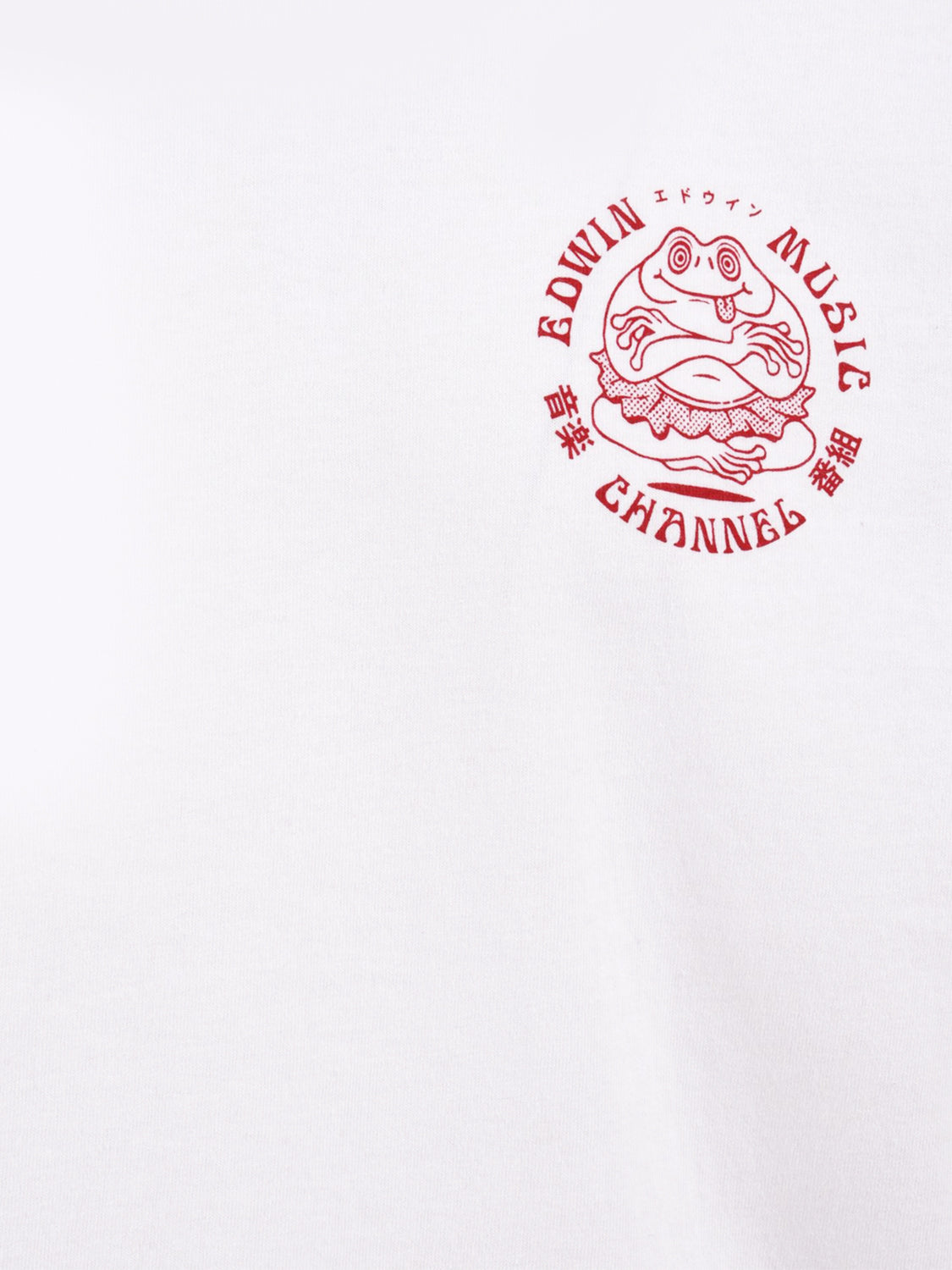 T-shirt Edwin Music Channel EDWIN Uomo - Bianco