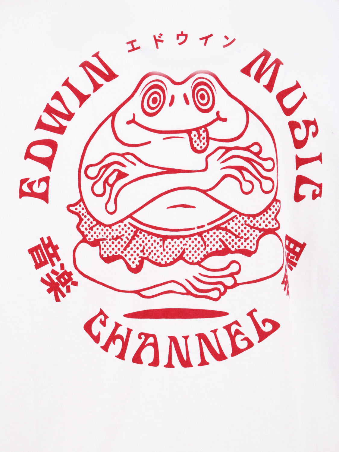 T-shirt Edwin Music Channel EDWIN Uomo - Bianco