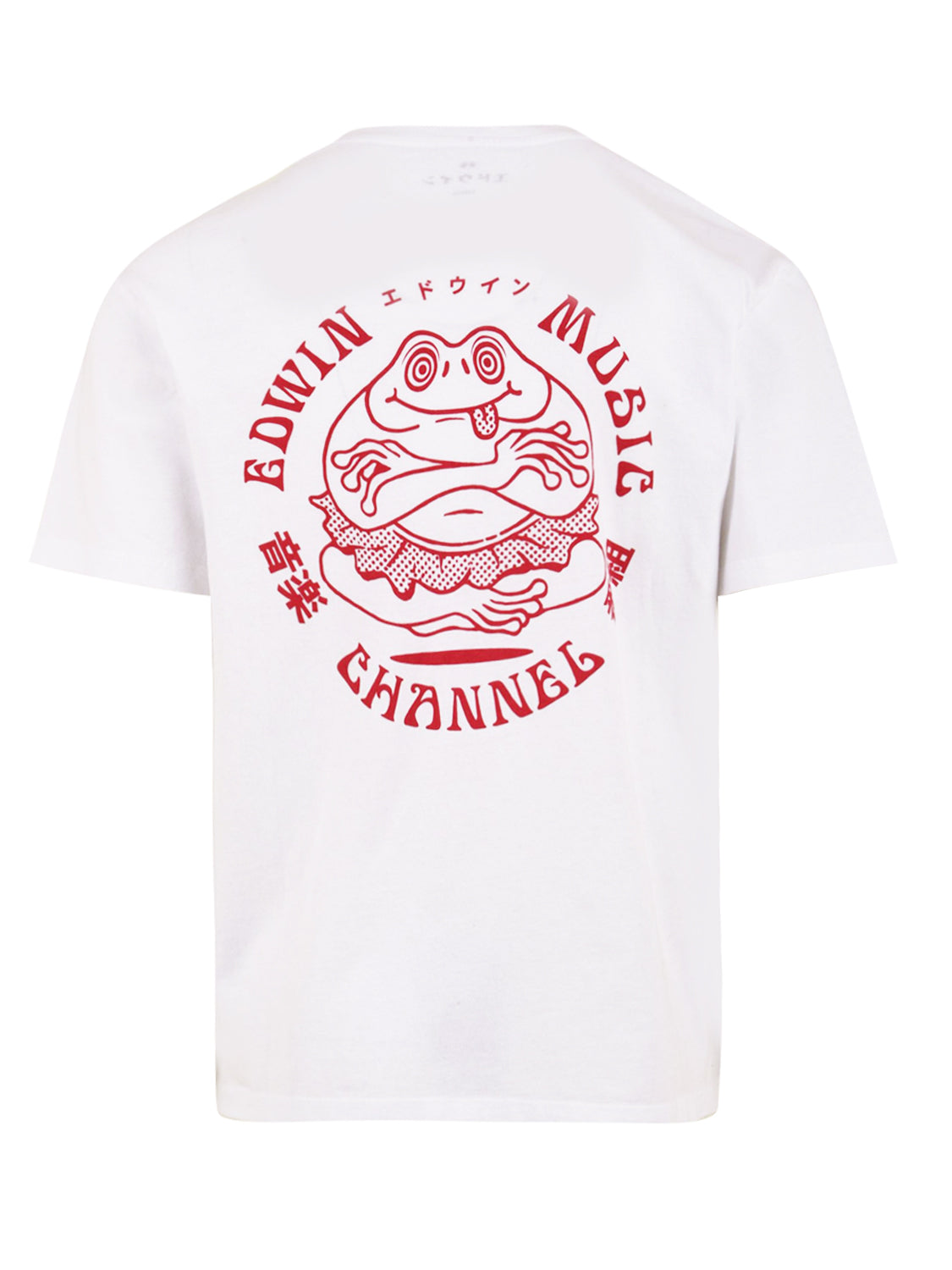 T-shirt Edwin Music Channel EDWIN Uomo - Bianco