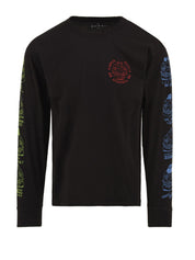T-shirt a maniche lunghe Edwin Music Channel EDWIN Uomo - Nero