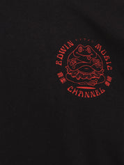 T-shirt a maniche lunghe Edwin Music Channel EDWIN Uomo - Nero