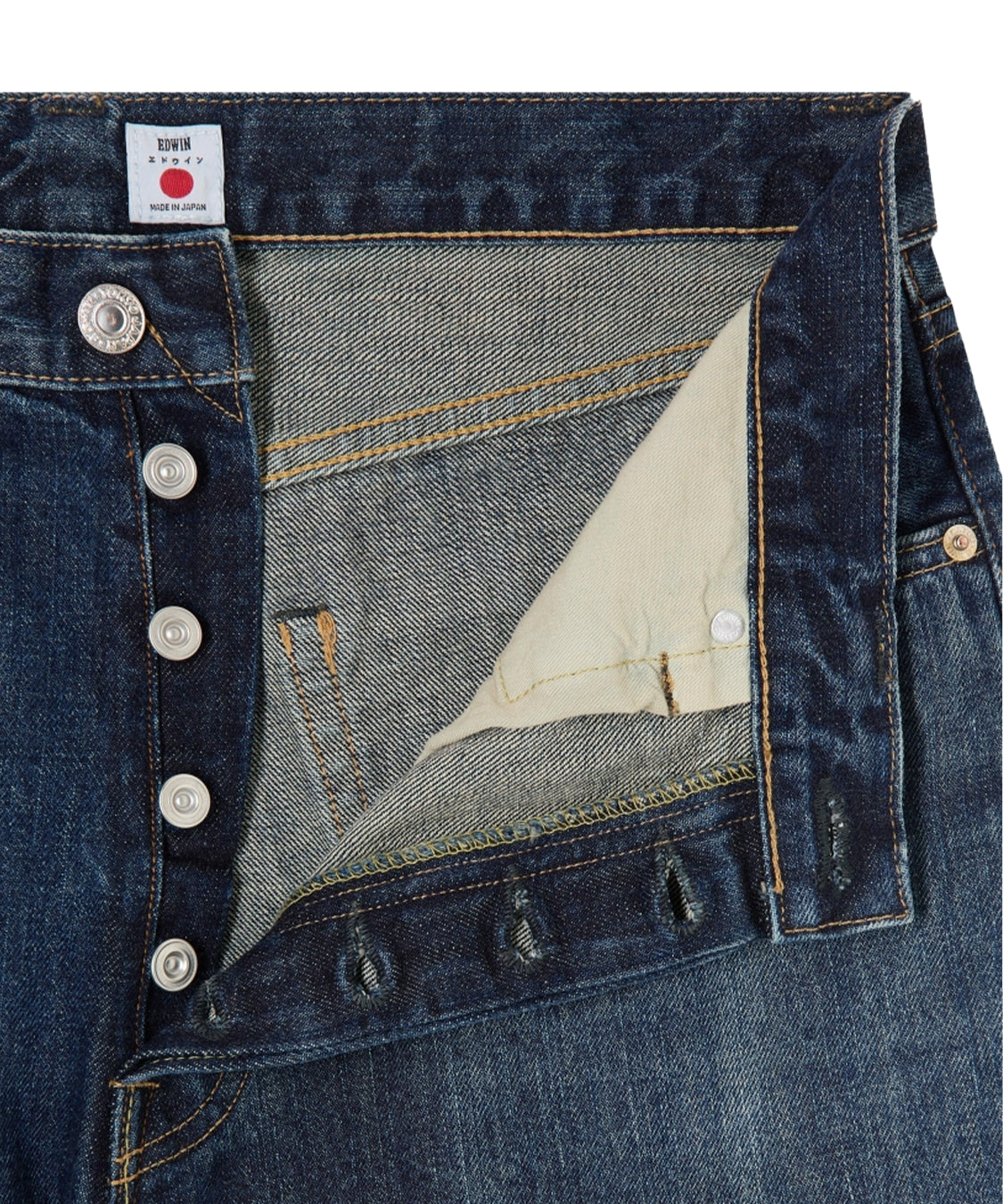 Jeans Loose Japan EDWIN Uomo - Blue