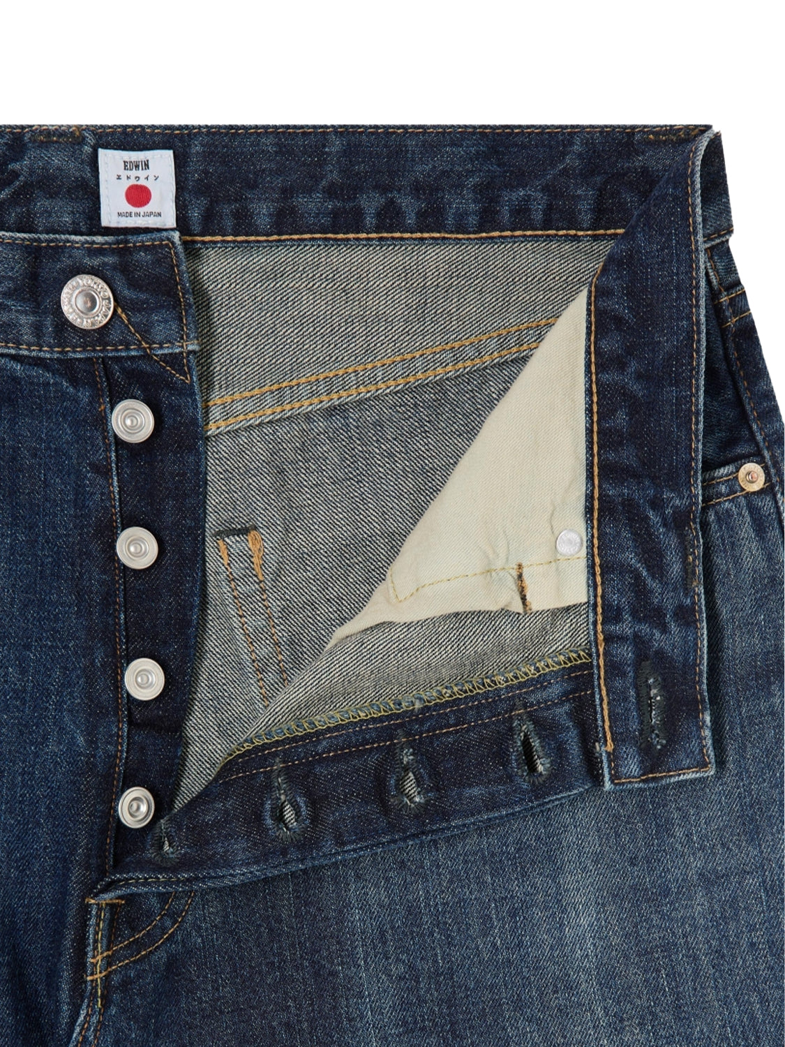 Jeans Loose Japan EDWIN Uomo - Blue
