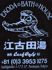 T-shirt Ekoda Bath House EDWIN Uomo - Nero