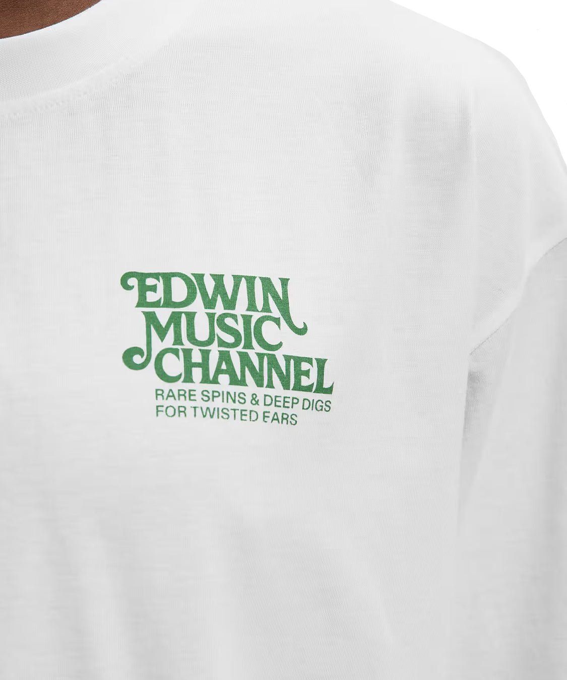 T-shirt Rare Spins EDWIN Uomo - Bianco