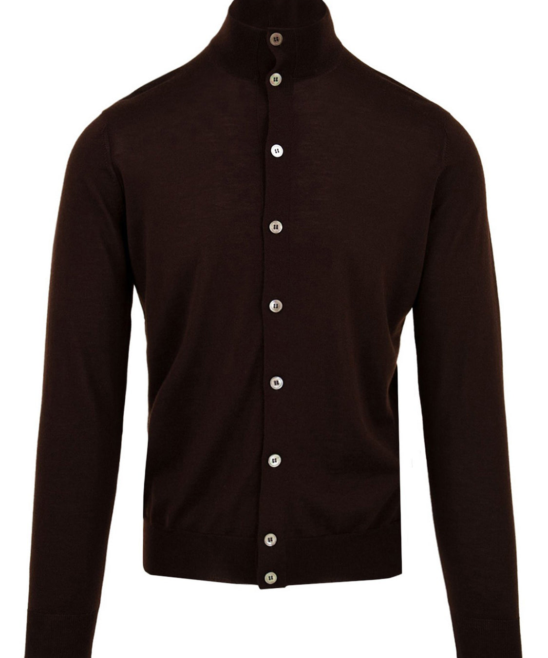 Cardigan Blusotto con bottoni FILIPPO DE LAURENTIIS Uomo - Marrone