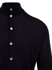 Cardigan Blusotto con bottoni FILIPPO DE LAURENTIIS Uomo - Blue
