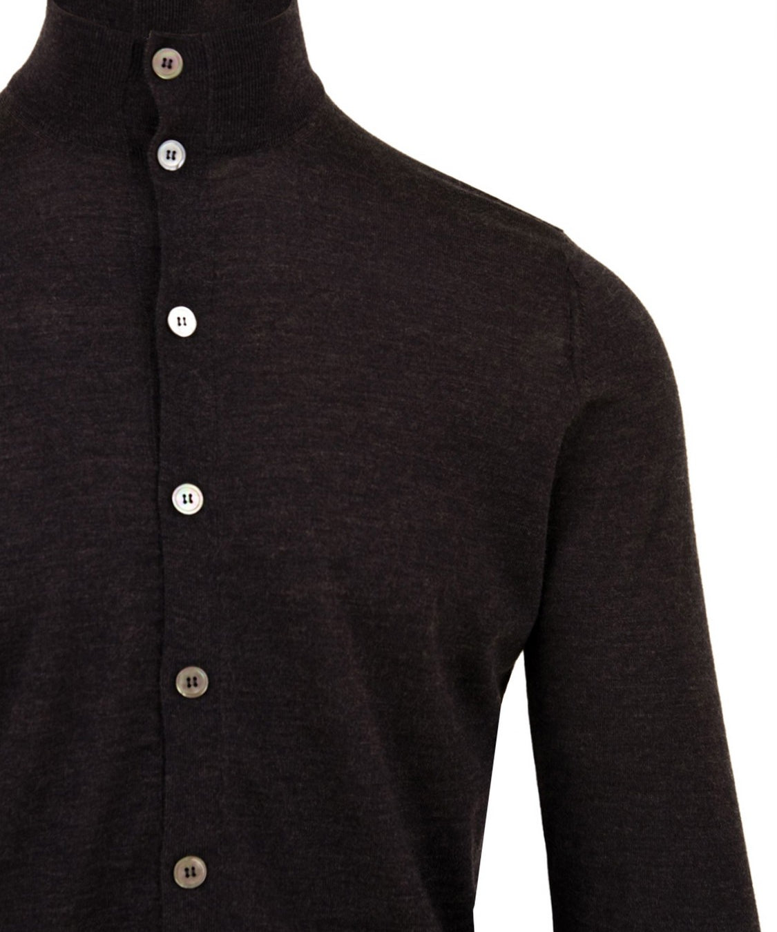 Cardigan Blusotto con bottoni FILIPPO DE LAURENTIIS Uomo - Grigio
