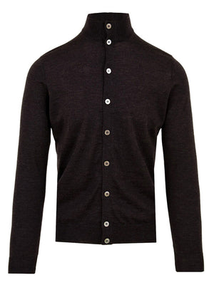 Cardigan Blusotto con bottoni FILIPPO DE LAURENTIIS Uomo - Grigio