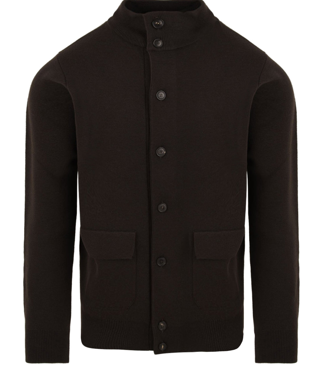 Cardigan Blusotto con bottoni FILIPPO DE LAURENTIIS Uomo - Marrone