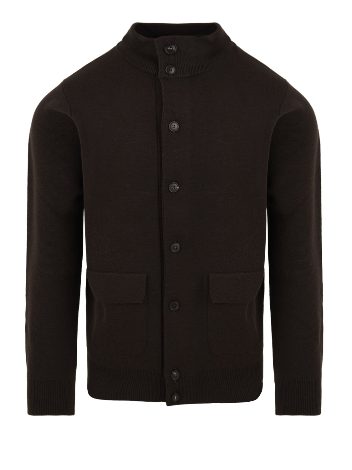 Cardigan Blusotto con bottoni FILIPPO DE LAURENTIIS Uomo - Marrone
