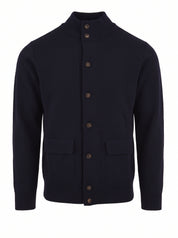 Cardigan Blusotto con bottoni FILIPPO DE LAURENTIIS Uomo - Blue