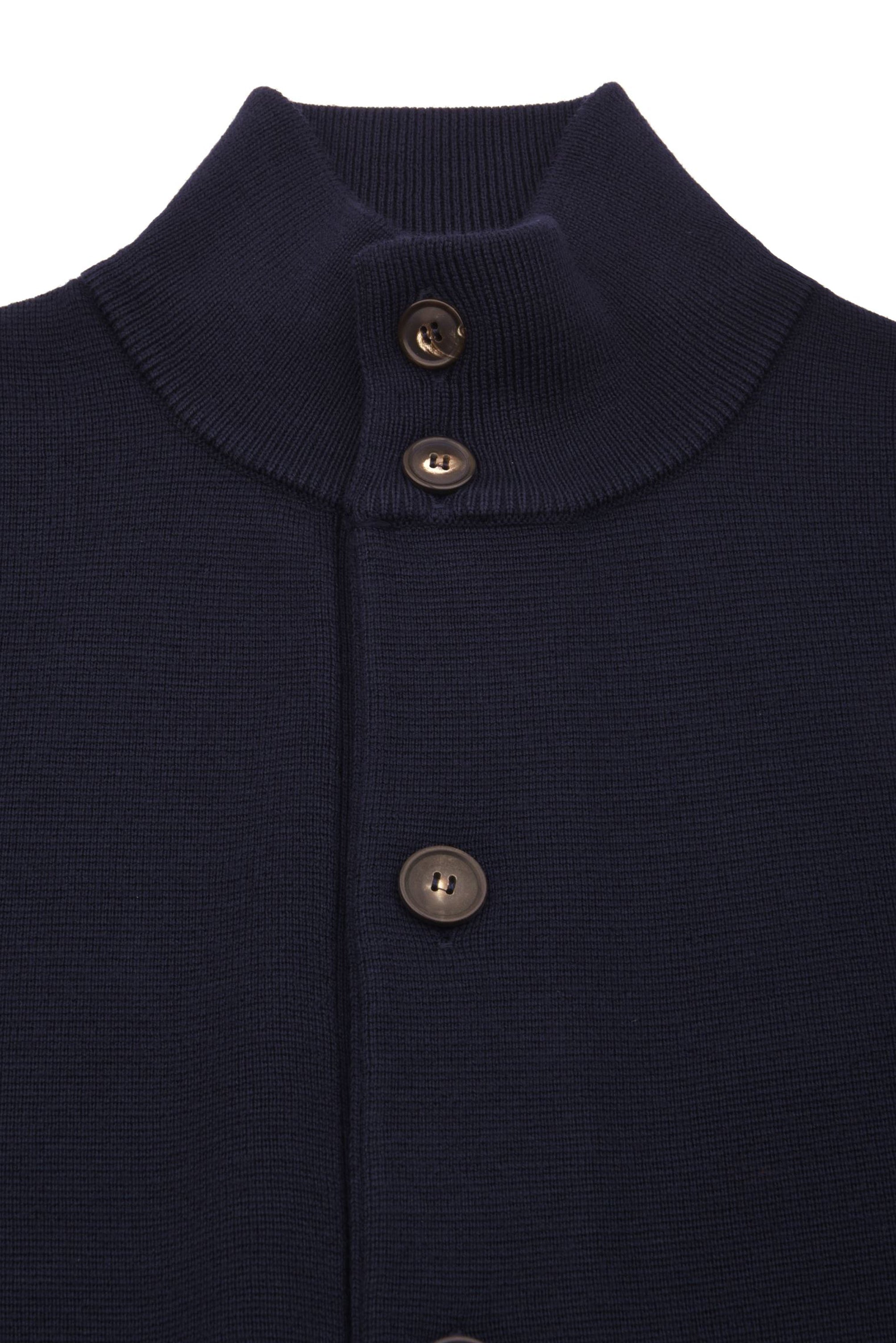 Cardigan Blusotto con bottoni FILIPPO DE LAURENTIIS Uomo - Blue