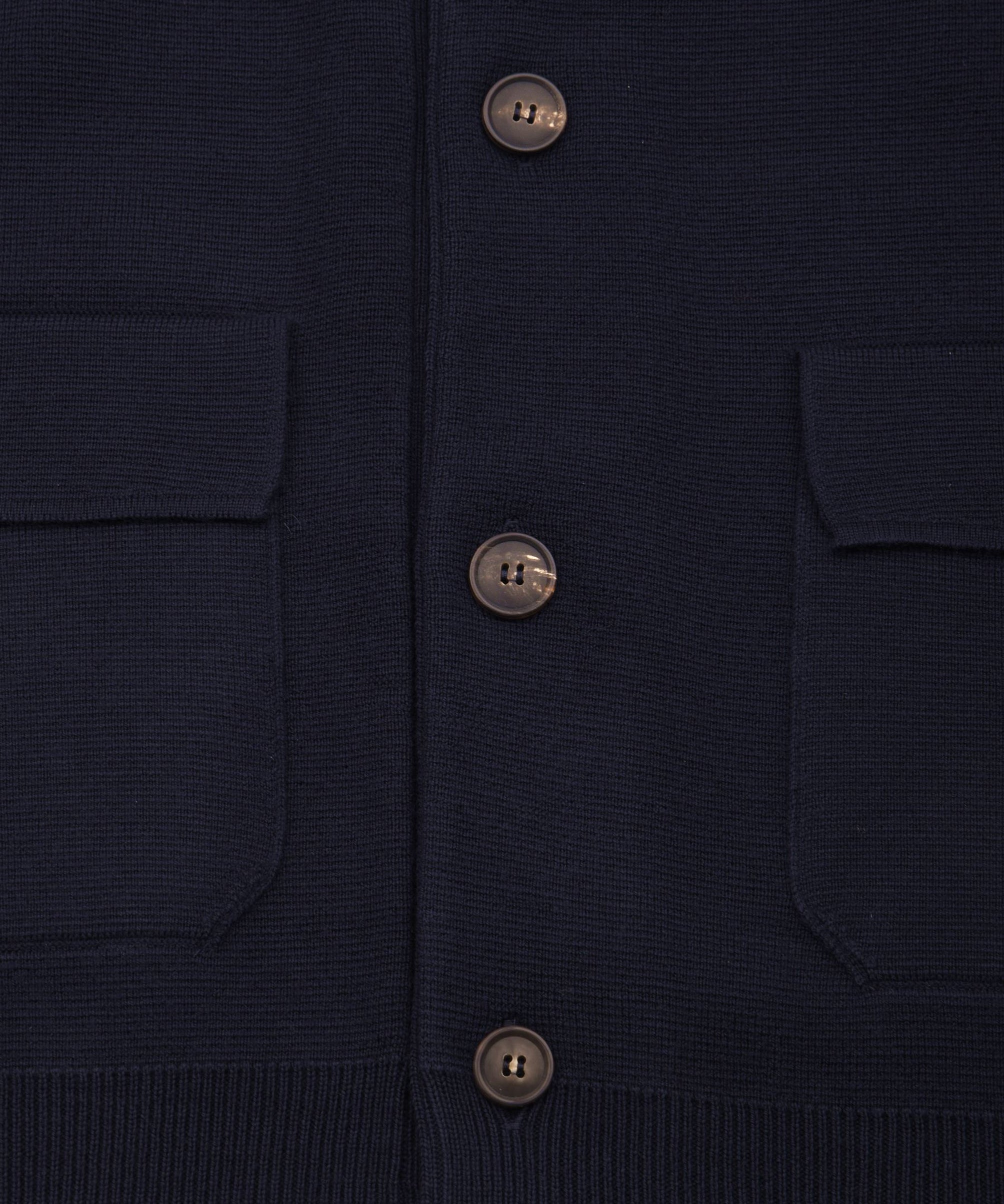 Cardigan Blusotto con bottoni FILIPPO DE LAURENTIIS Uomo - Blue