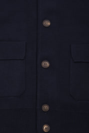 Cardigan Blusotto con bottoni FILIPPO DE LAURENTIIS Uomo - Blue