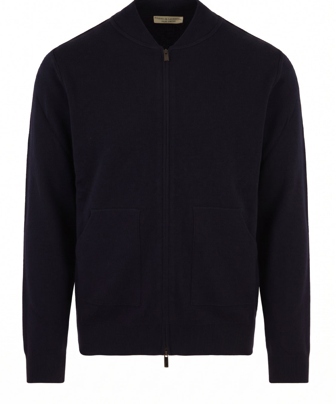Maglione con zip FILIPPO DE LAURENTIIS Uomo - Blue