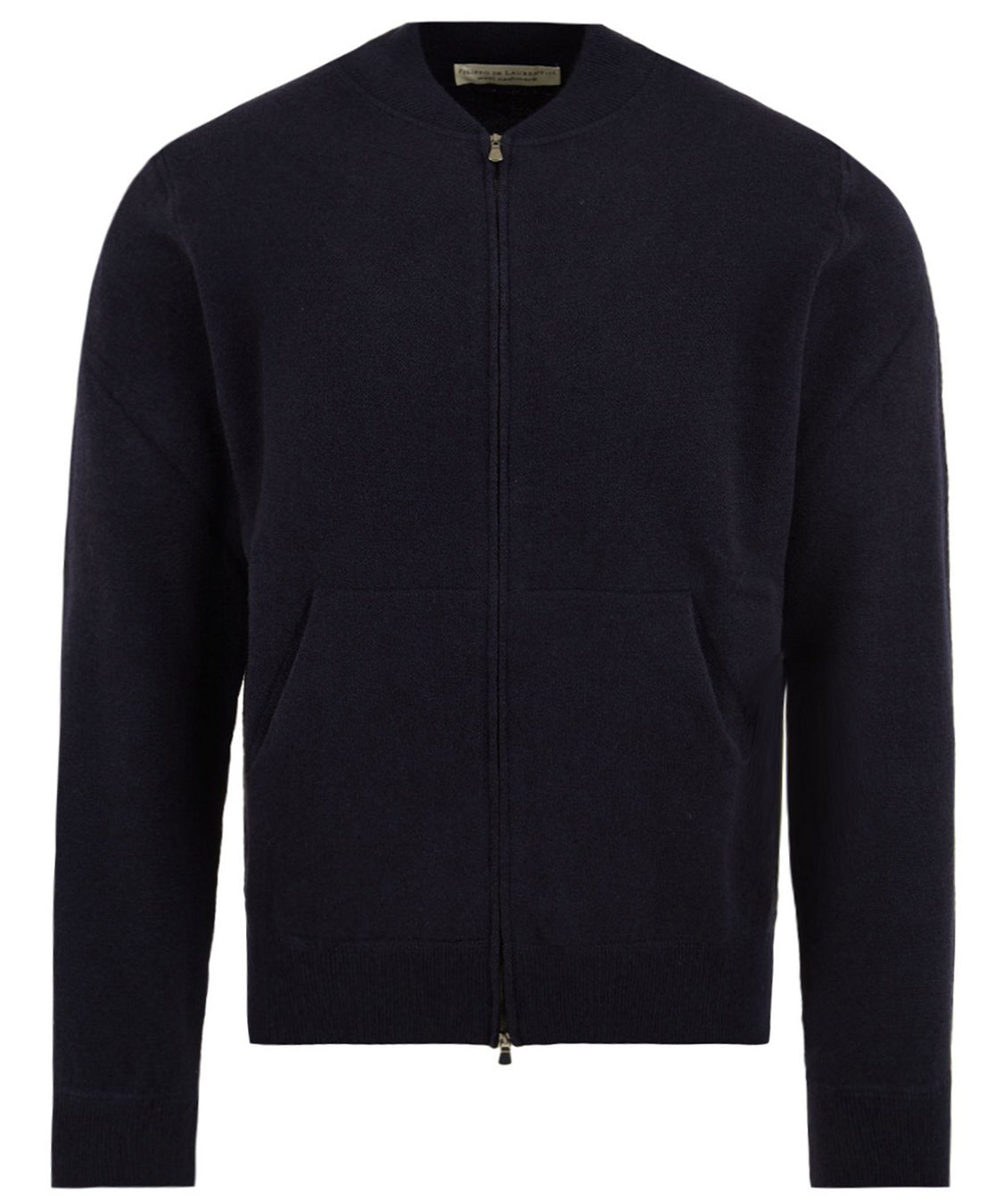 Maglione con zip FILIPPO DE LAURENTIIS Uomo - Blue
