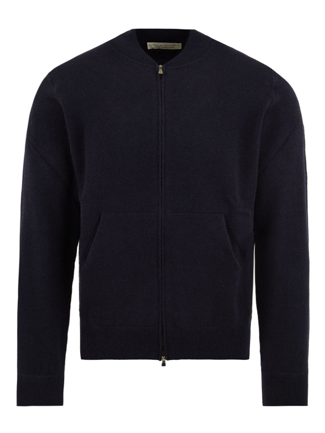 Maglione con zip FILIPPO DE LAURENTIIS Uomo - Blue