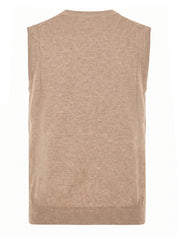 Gilet con bottoni FILIPPO DE LAURENTIIS Uomo - Beige