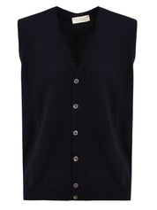 Gilet con bottoni FILIPPO DE LAURENTIIS Uomo - Blue