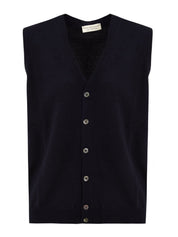 Gilet con bottoni FILIPPO DE LAURENTIIS Uomo - Blue