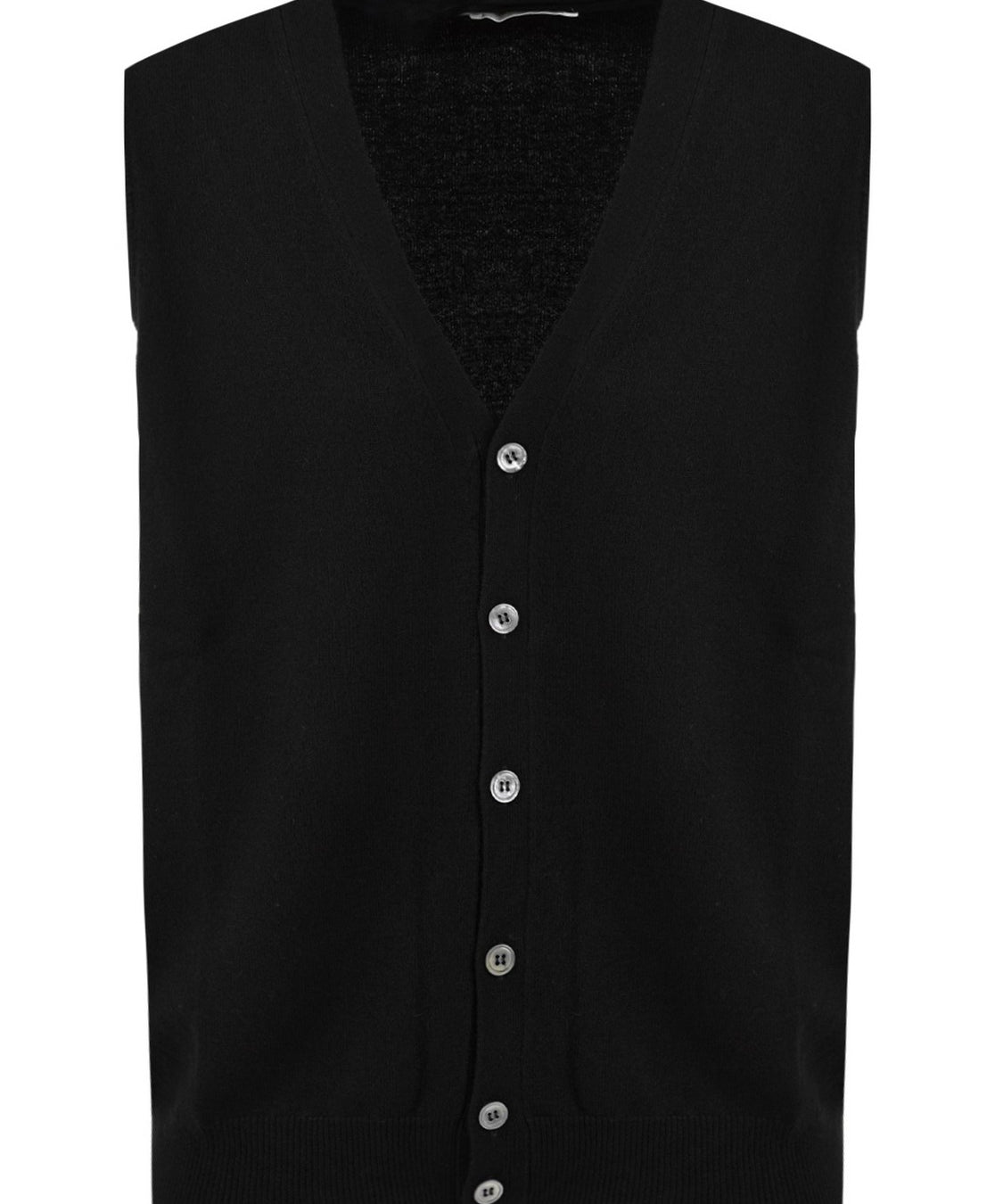 Gilet con bottoni FILIPPO DE LAURENTIIS Uomo - Nero
