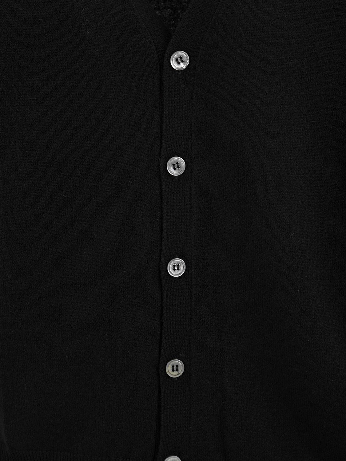 Gilet con bottoni FILIPPO DE LAURENTIIS Uomo - Nero