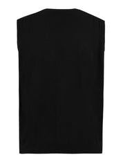 Gilet con bottoni FILIPPO DE LAURENTIIS Uomo - Nero