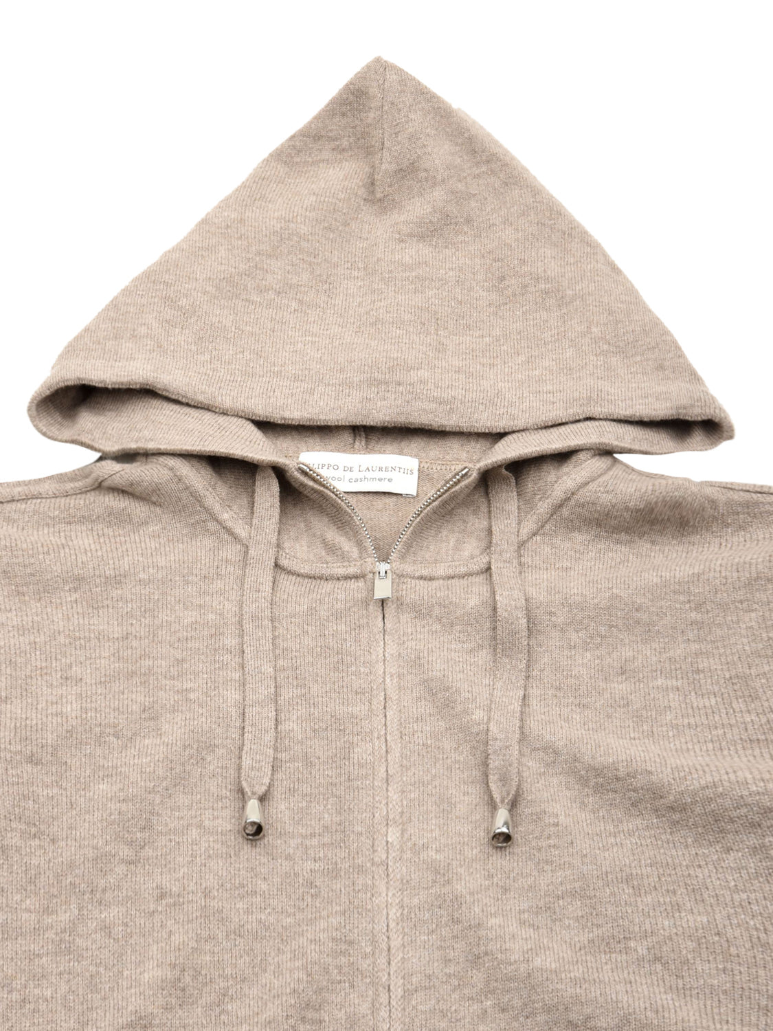 Maglione full zip FILIPPO DE LAURENTIIS Uomo - Beige