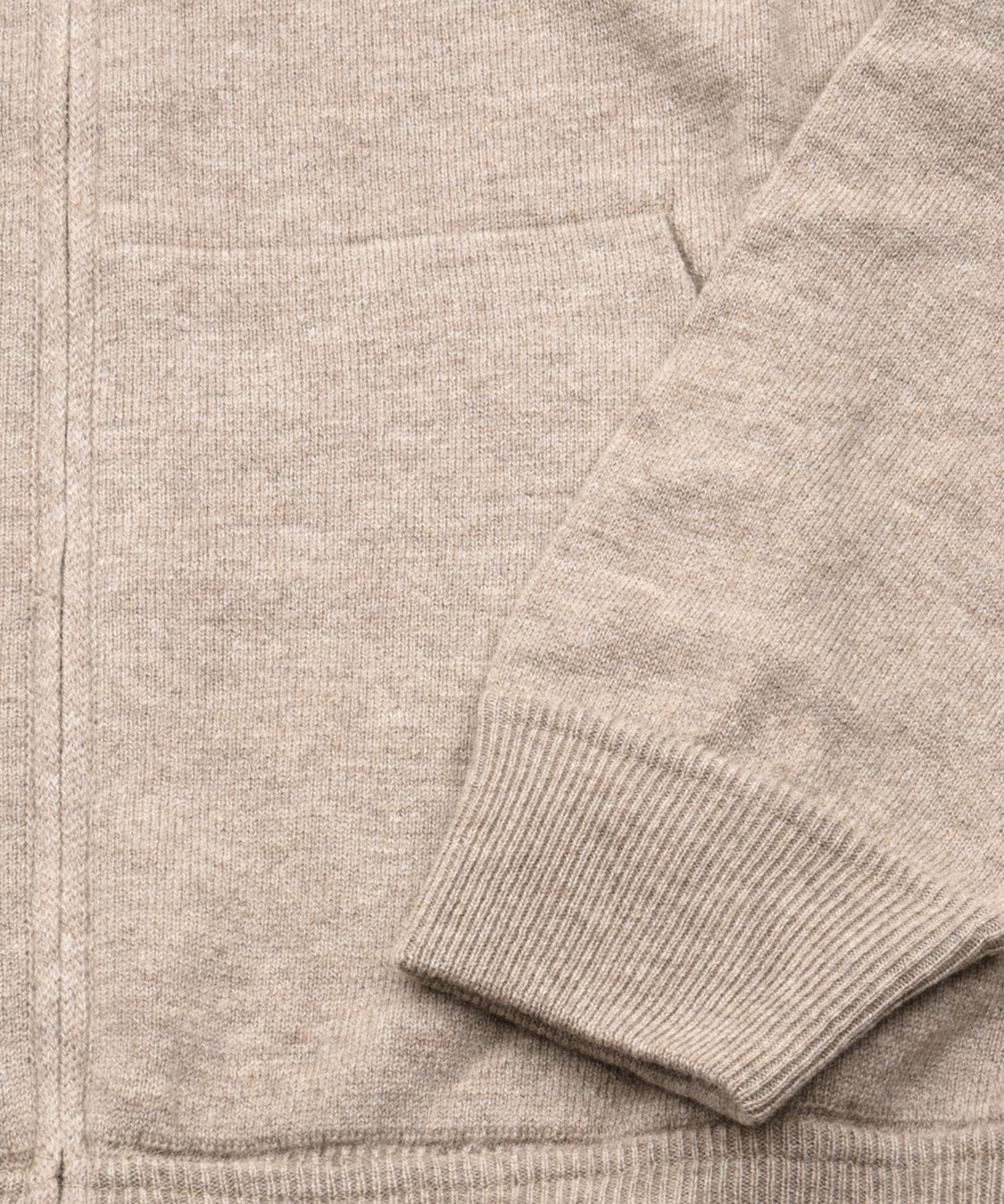 Maglione full zip FILIPPO DE LAURENTIIS Uomo - Beige